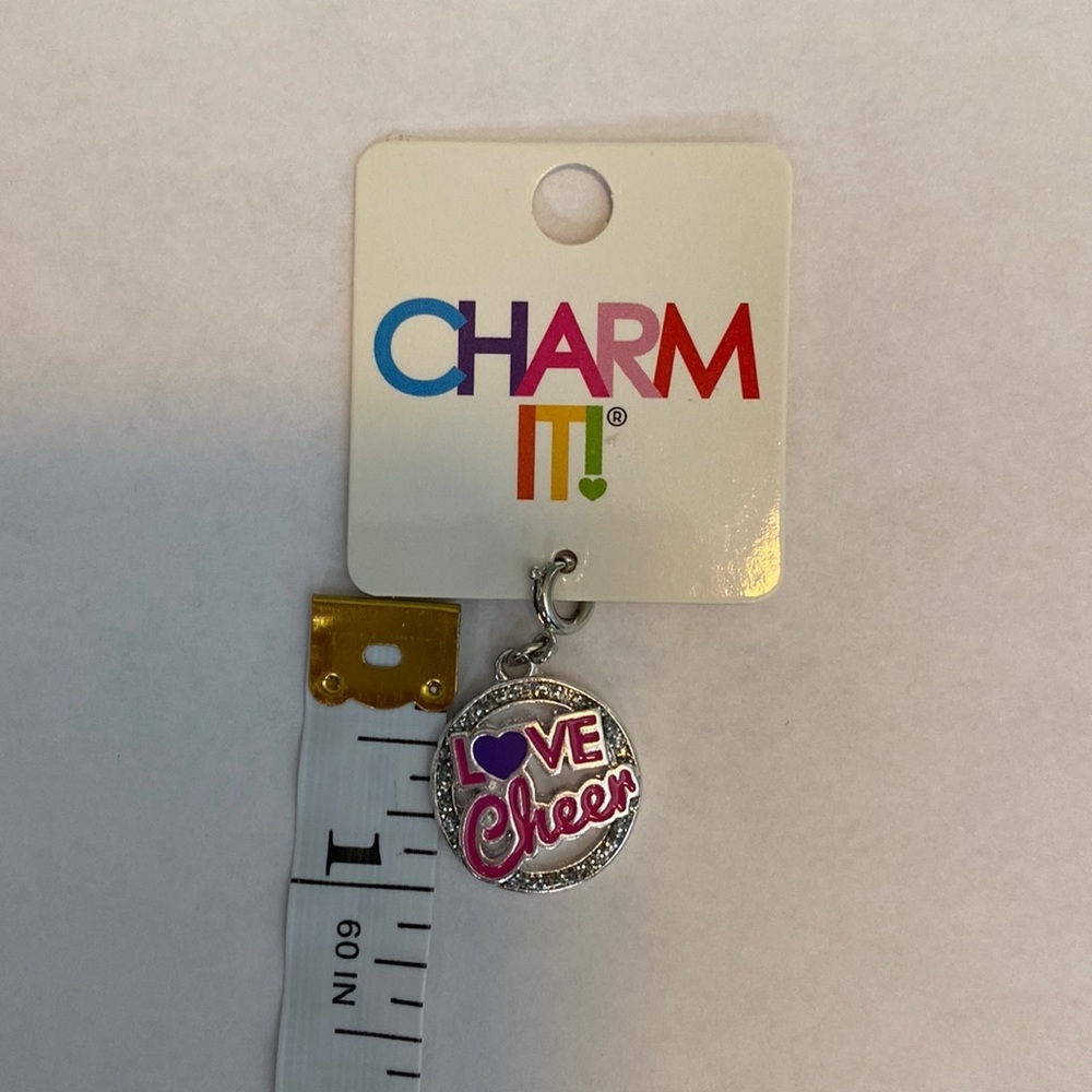NEW Charm IT! High IntenCITY Kids Teen Tween Love Cheer Charm for Charm Bracelet